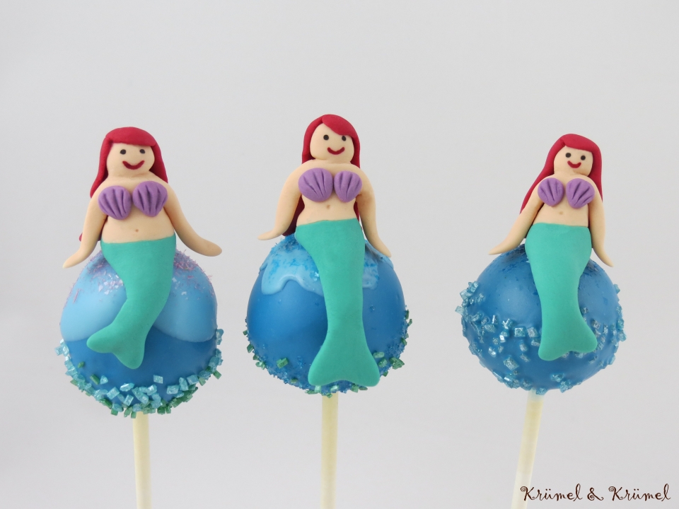 CakePops Meer Meerjungfrau