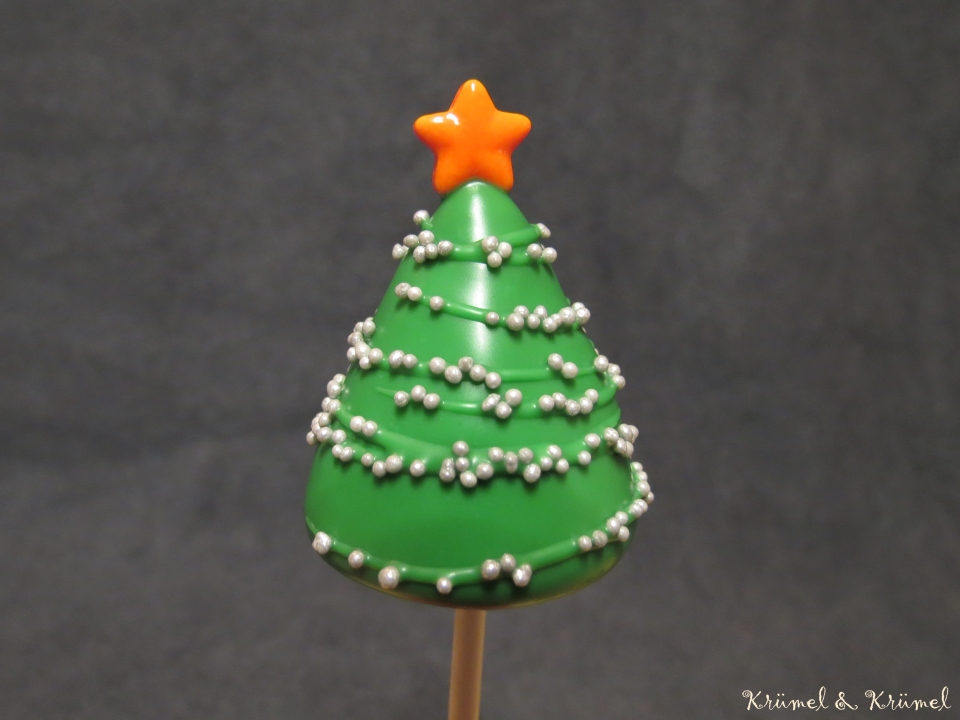 CakePops Weihnachtsbaum