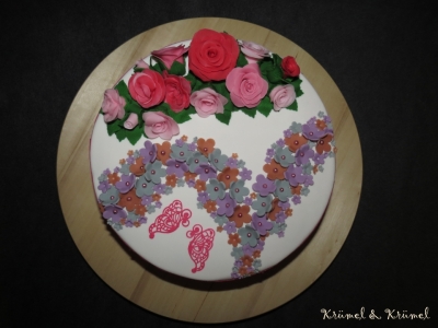 Kuchen Hochzeit Blumen